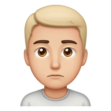 A person side eyeing sticker