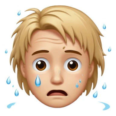 Dick crying in a pool  sticker