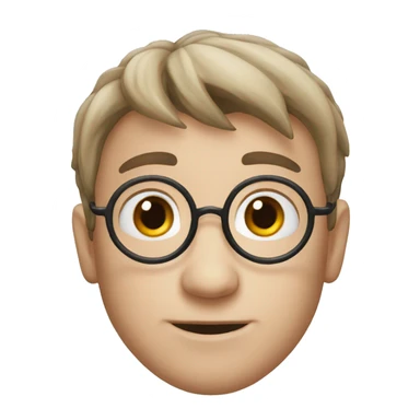 harry potter face sticker