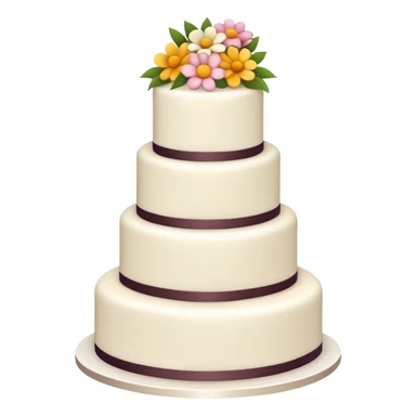 wedding cake sticker