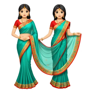 saree sticker