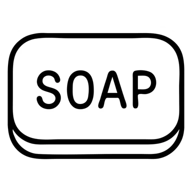 bar of soap sticker