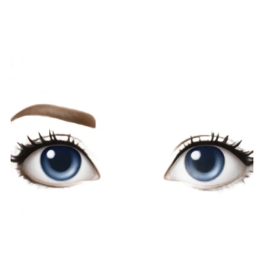 Hyper Realistic beautiful dior model with dark blue eyes  sticker