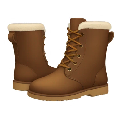 brown ugg boots sticker