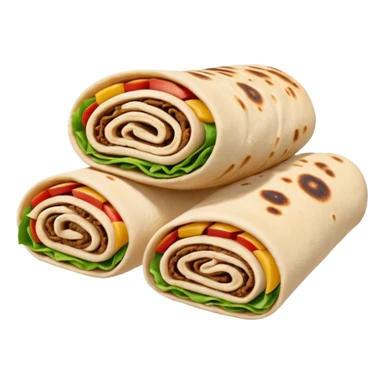 small shawarma sticker