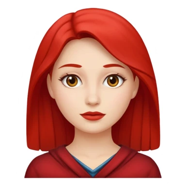 ogeti rossa femine sticker