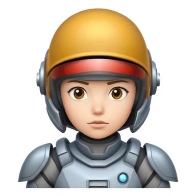 space fighter soldier sticker