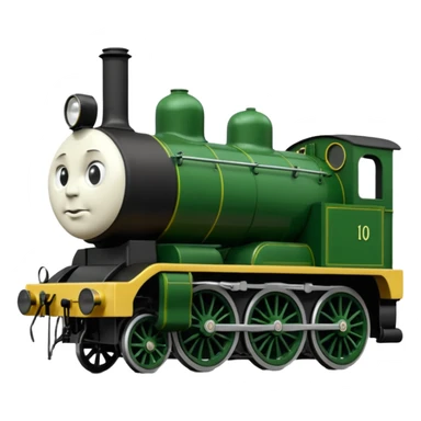 GWR 1400 Class Oliver with a face on it  sticker