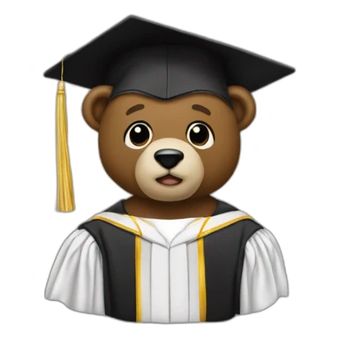 kanye west graduation bear sticker