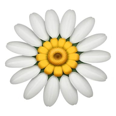 A daisy sticker