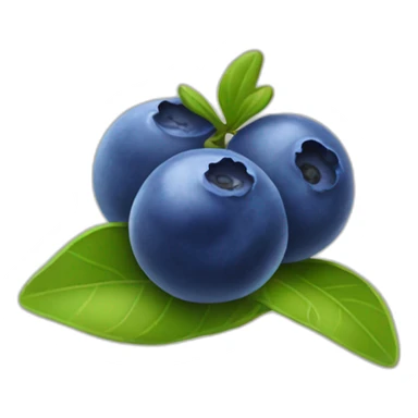 blueberry oasis sticker