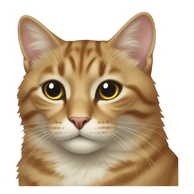 serene feline portrait sticker