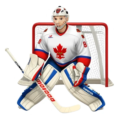 Nikita Serebryakov goalkeeper avangard hockey club omsk sticker