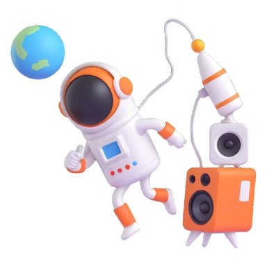 astro et moi en train de courrir sur la page sticker