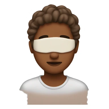 Brown person Self care sticker