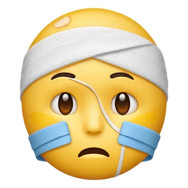 injured emoji sticker