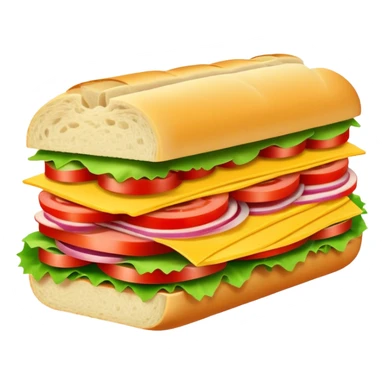 Subway sandwich  sticker