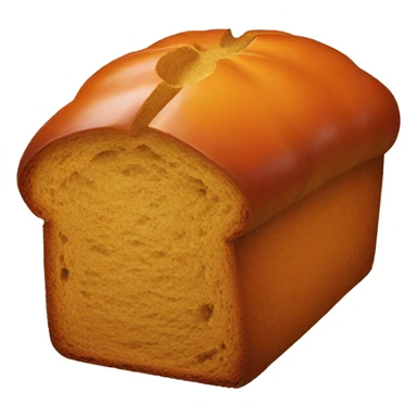 Pumpkin bread sticker