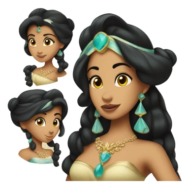 Princess jasmine  sticker