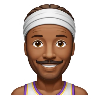 Wilt Chamberlain wear headband sticker