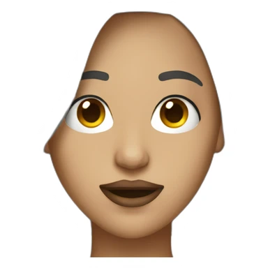 Female pop singer sticker