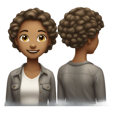 popular acne girl sticker