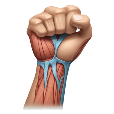 biceps anatomy sticker