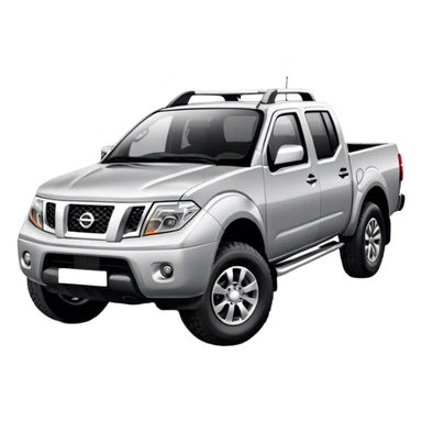 Nissan Navara - Nissan (Model Year: 2021) (Iconic colour: Silver) sticker