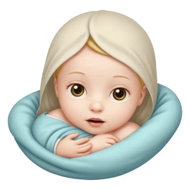 A newborn sticker