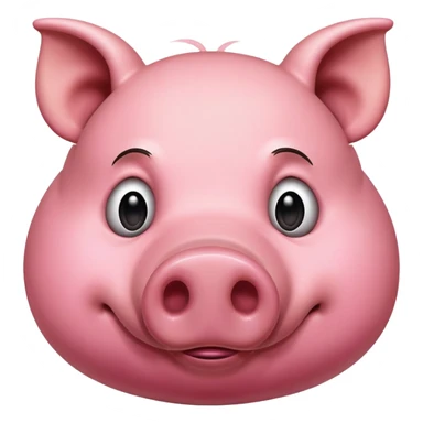 Big corpulant pig sticker