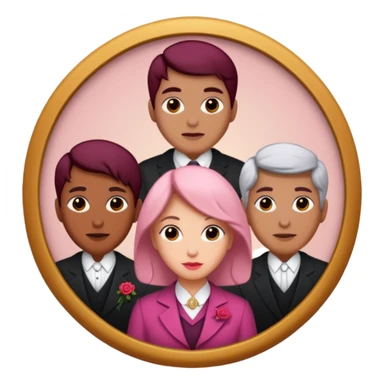 ESO umbral rose Council members sticker