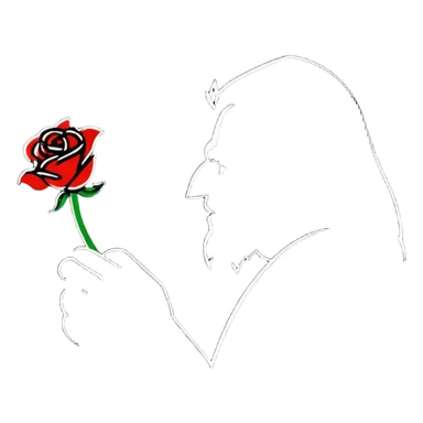 Beauty and the beast  sticker