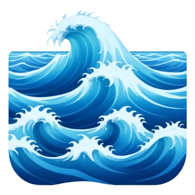 parting of the sea sticker