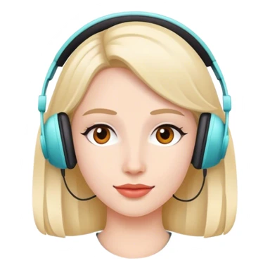 Coquette headphones sticker