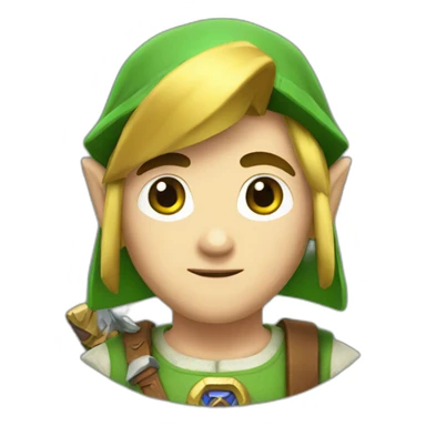 link from zelda sticker