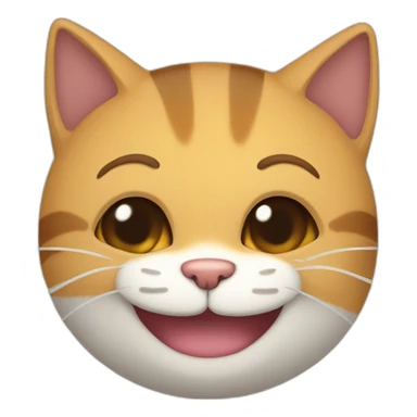 gato sonriendo sticker