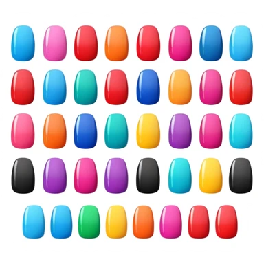 Stickers para clientes de uñas sticker