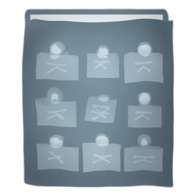 document xray sticker