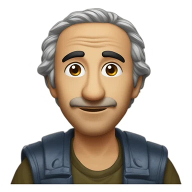 Zemmour avec une bière sticker