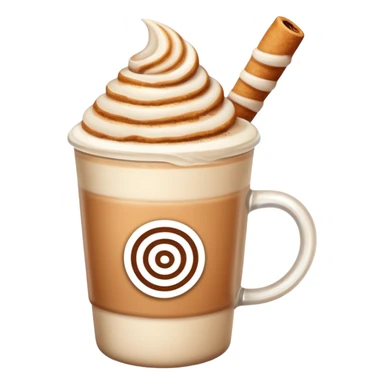 churro latte sticker