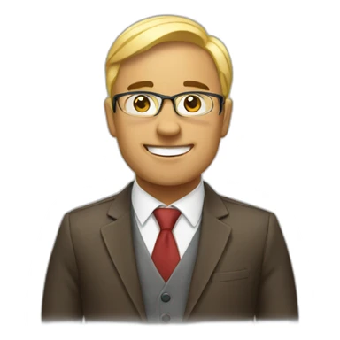A special emoji related to entrepreneurship sticker