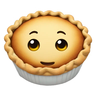 Cute pie sticker