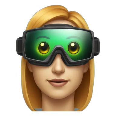 alien fpv googles sticker