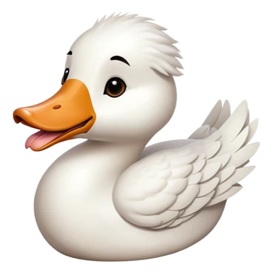 Goose dog hybrid sticker