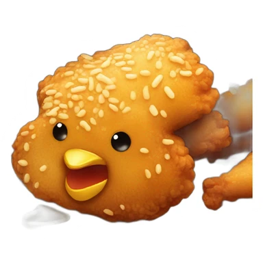 Chinese hot fried chlcken sticker