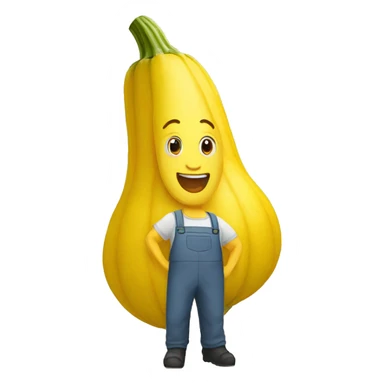 yellow squash sticker