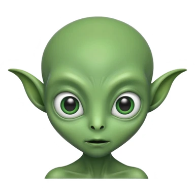 I want you to create an alien just like kaddu from movie koi mil gya sticker