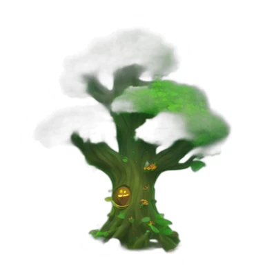 Magic forest sticker