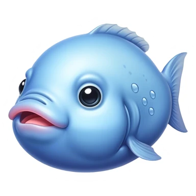 Create me a picture of the blob fish sticker
