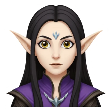 Dark elf sticker